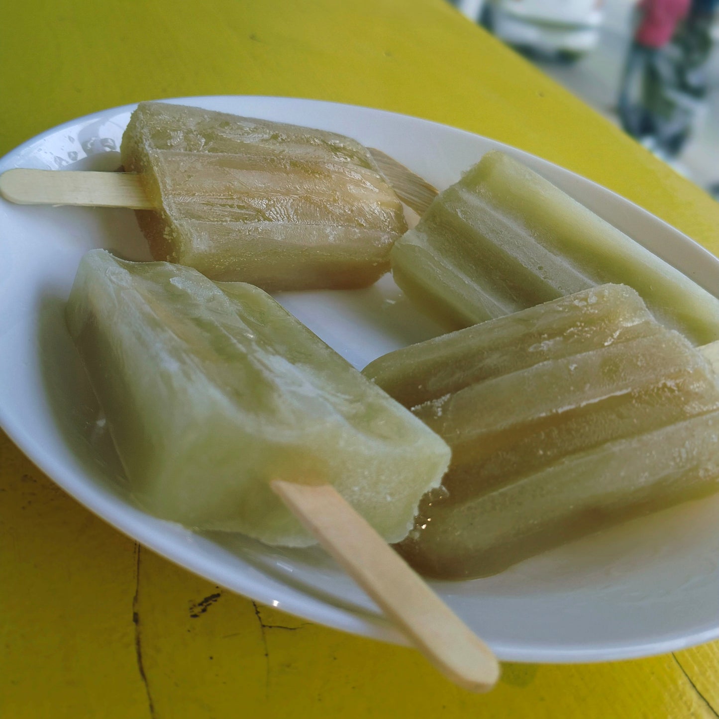 🍋 Cane Lime Popsicle